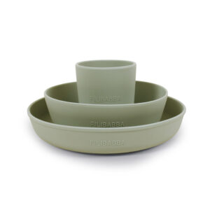 Set da pranzo in silicone - Verde