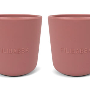 Set di 2 Tazze in Silicone - Rosa