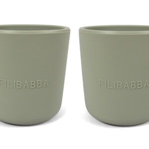 Set di tazze in silicone - Verde